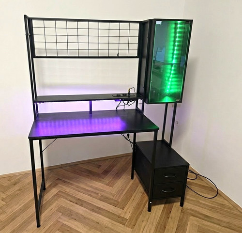 Schreibtisch 120 mit - schreibtisch,