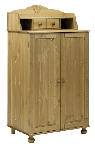 Schrank aus massiver kiefer - pc-schrank,