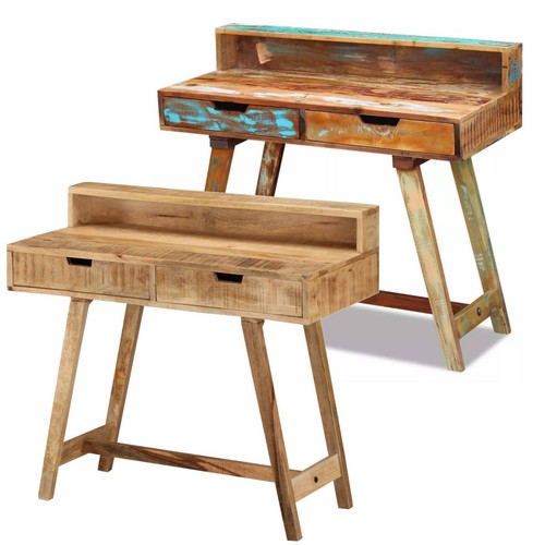 Vintage schreibtisch holz - schreibtisch,